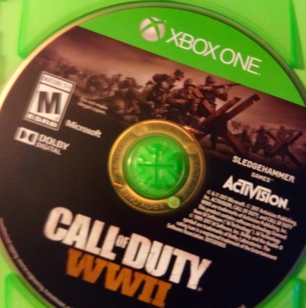 Xbox one Call of duty WW2